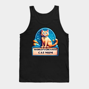 World’s Greatest Cat Mom Tank Top